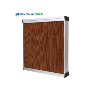 Bán Hot nhà sản xuất chuyên nghiệp làm mát bay hơi <span class=keywords><strong>pad</strong></span> với khung hợp kim nhôm 7090 màu nâu nhà kính làm mát <span class=keywords><strong>Pad</strong></span> - Product Image 1