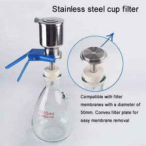 Fiole Erlenmeyer en verre borosilicaté XZ LAB SUPPLIES 250 ml pour filtration sous vide, usage en laboratoire, garantie 3 ans - Product Image 3