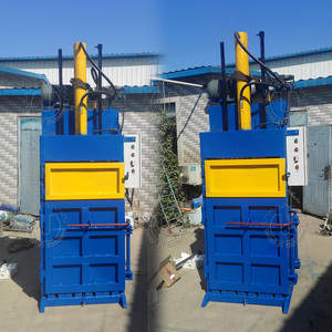 Machine à balles verticale de carton d'emballage hydraulique Offre Spéciale automatique de film plastique et de sac avec PLC et moteur - Product Image 1