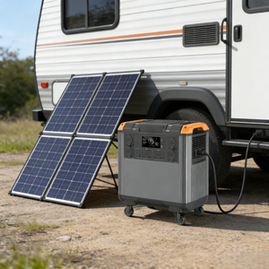 China EU Stock Fast Charge Pure Sine Wave Solar <b>Generator</b> 5376Wh Outdoor <b>Camping</b> Portable Station 3000W T50*UC400 High Capacity - Product Image 1