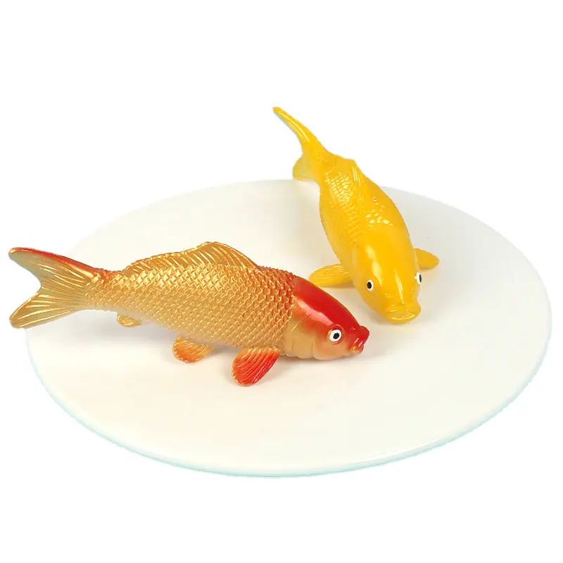 نموذج سمكة الذهب الكوي من HY wangdun نموذج سمكة زخرفية مستلزمات تزيين حوض السمك مشاهد مائية جارية مناظر طبيعية pieminiatu