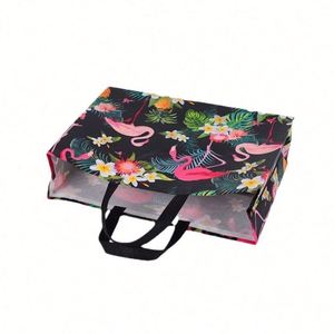 Wholesale Reusable Heavy Duty Custom <b>Printed</b> Tote Eco Friendly Bag Fashion Laminated Non-Woven Bag Rpet Shopping - Product Image 3