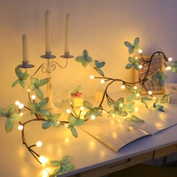 Lumières LED de Noël DIY en forme de branche flexible, décoration festive pour la maison, lumières décoratives pour la chambre, aménagement mural, lumières festives papillon