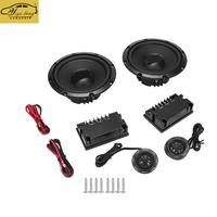 Speaker Mobil Focal Kelas Atas 6.5 Inch Sistem Komponen 3-Way dengan Tweeter Aluminium dan Bass Boost