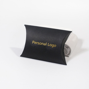 CSMD fabricantes chinos precio barato logotipo personal aceptado personalización en forma de almohada negro regalo cajas de embalaje para <span class=keywords><strong>regalar</strong></span> - Product Image 1