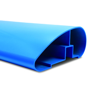 Profilés en aluminium pour rampes d'escalier, tube de main courante en aluminium, couleur personnalisable, accoudoir pour escaliers