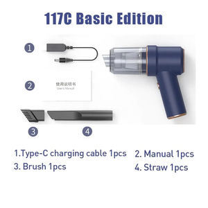 Penyedot Debu Mobil Portabel, Penyedot Debu Mobil Portabel genggam 2 in 1, penyedot debu udara kuat, penyedot debu nirkabel - Product Image 4