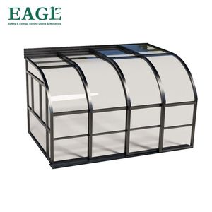 Piscina Prefabricada Móvil para Jardín, Techo Retráctil para Piscina - Product Image 3