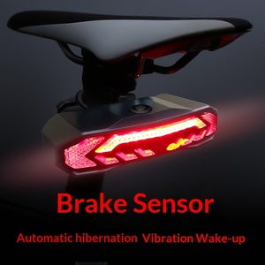 <span class=keywords><strong>Luz</strong></span> <span class=keywords><strong>Trasera</strong></span> LED para Bicicleta Recargable, Resistente al Agua IP65, Súper Brillante, Batería de Larga Duración, 6 Modos de <span class=keywords><strong>Luz</strong></span>, Alarma Antirrobo Nocturna, Superventas - Product Image 2