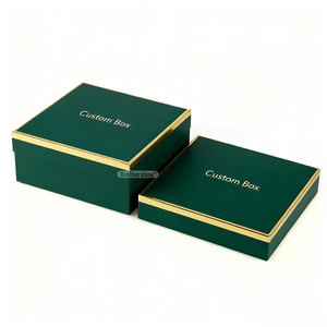 Tiêu Chuẩn Cá Nhân Thiết Kế Coffrets Cadeaux Nắp Hộp Bao Bì Handmade Giày Quần Áo Khăn Hộp Quà Tặng Tùy Chỉnh Với Logo - Product Image 2