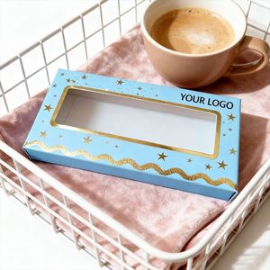 Custom Logo Empty Eyelash Boxes - Pink <b>Paper</b> Lash Packaging for Individual Lashes Supplier - Product Image 4
