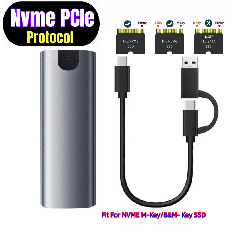 Protocolo NVMe PCIe Gris