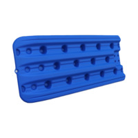 Bateau à fond plat en PE, résistant aux UV, épaissi, étanche et durable, pour pisciculture en eau douce, 3m, personnalisable, vente en gros