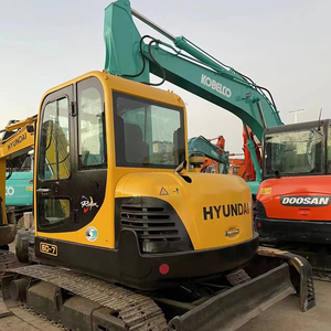 Promoción por tiempo limitado: Miniexcavadora Hyundai 60-7 usada con motor y bomba, certificada por la EPA y CE, de buena calidad. - Product Image 3
