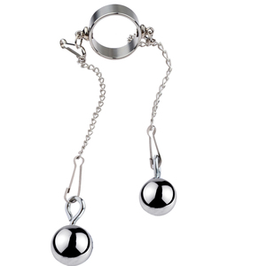 Pendentif en acier inoxydable pour pénis, anneau de pénis, anneau des glandes, anneau de pénis lesté - Product Image 5