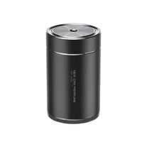 Nouveau Design Diffuseur de Voiture à Contrôle Automatique, Humidificateur de Parfum en Acier Inoxydable, Machine à Scent Air Ultrasonique, Diffuseur d'Huiles Essentielles pour Voiture