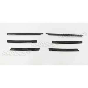 Pour Volkswagen Tiguan L 2017-2021 Accessoires Extérieurs Grilles de Calandre Sportives Grilles de Pare-chocs Autocollants de Calandre Avant Kit Carrosserie - Product Image 5