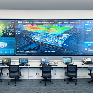 Professionele anti-reflectie A-klasse ultradunne rand IPS-paneel monitor met matglas voor binnen HD-observatiecentra LCD-<span class=keywords><strong>video</strong></span> - Product Image 5