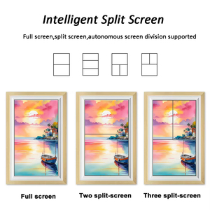 กรอบรูปดิจิตอลแอนดรอยด์ Wi-Fi 43นิ้วพร้อมกรอบอะคริลิกและเครื่องเล่นวิดีโอสำหรับสถานีอากาศ - Product Image 2