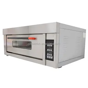 Baralho elétrico industrial simples, assar forno para pizza pão