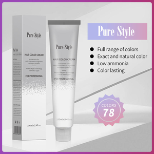 PureStyle OEM Crema Colorante Permanente per Capelli <span class=keywords><strong>con</strong></span> Formula Erboristica, Tinta Organica Senza <span class=keywords><strong>Ammoniaca</strong></span> - Product Image 3