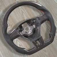 Personnalisation du volant en cuir et fibre de carbone pour Volkswagen Golf 6 GTI MK6, VW Polo GTI, Scirocco R, Passat CC - Accessoires auto