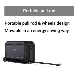 Station d'alimentation portable E-Nice 3600W/5000W 220V/110V avec batterie au lithium, onde sinusoïdale pure, solaire, MPPT, pour voiture, prise allume-cigare AU US - Product Image 3