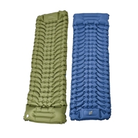 Matelas de camping simple ultraléger Matelas gonflable compact Tapis de couchage gonflable