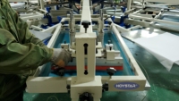 Máquina Automática de Serigrafía de 6 Colores y 14 Estaciones de Trabajo para Imprimir Camisetas/Textiles/Ropa