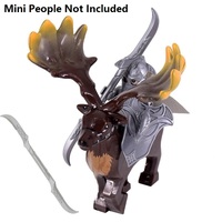 Offre Spéciale – Mini Blocs de Construction Cerf Milu – Figurine Animale à Assembler en Plastique ABS – Jouet Éducatif pour Enfants – Cadeau Idéal pour Garçons et Filles