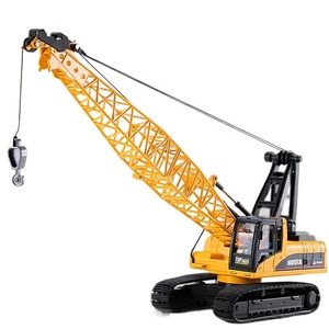 Quy mô 1:35 Diecast Huina Crawler <span class=keywords><strong>Crane</strong></span> hợp kim kim loại Die-cast mô hình đồ chơi với 360 ° xoay và đầy đủ chức năng mô phỏng hành động - Product Image 1