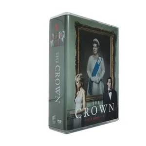 크라운 Season1-5 박스셋 20DVD 디스크 공장 도매 DVD 영화 TV 시리즈 만화 지역 1/지역 2 DVD 무료 배송