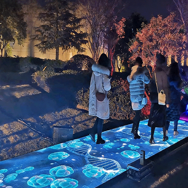 LED Floor Tile Display P3.91 Commercial Sensor-activated Interactive Video Floor Dance Floor Screen
