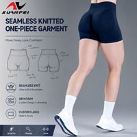 Shorts de yoga sans couture personnalisables avec logo, bas de sport à séchage rapide pour femmes, idéaux pour la gym, le Pilates et les entraînements intensifs