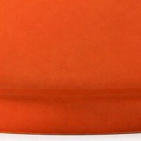 Ensemble de 5 bols à mélanger en mélamine, orange et blanc brillant, tailles graduées de 13,9 à 21,5 cm, pour la préparation des repas à la maison