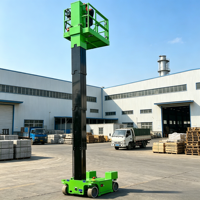 Nacelle élévatrice compacte automotrice pour travaux en hauteur intérieure