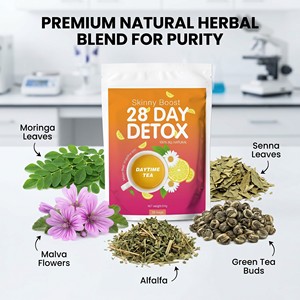 biologico 28 giorni Detox dimagrante tè per adulti perdita di peso per il metabolismo del bruciatore di grasso Boost scatola - Product Image 5