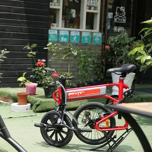 חדש עיצוב האופנה 14.4v 14 מתקפל המהיר Pedelec 1000 w דואר אופניים חשמלי מתקפל אופניים