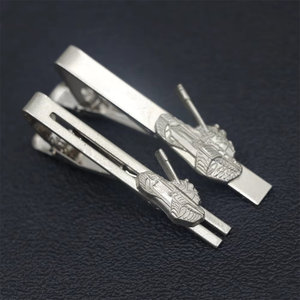 Wholesale Custom Premium Metal Logo <strong>Clip</strong> <strong>on</strong> <strong>Tie</strong> Plated Gold Silver <strong>Tie</strong> Bars Fashion Luxury <strong>Tie</strong> <strong>Clips</strong> - Product Image 5