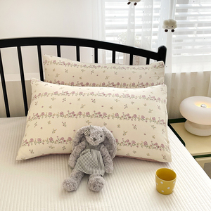 Bộ chăn ga gối đệm mùa hè chất liệu microfiber cao cấp, họa tiết hoa, mát mẻ, dành cho giường đơn, giường đôi, giường queen, kèm khăn tắm - Product Image 2