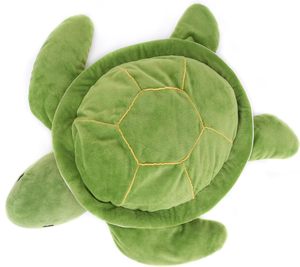 Peluche tortue de mer lestée WEIGEDU, 20 pouces, 2,3 lb, douce, poids amovible, yeux brodés, <span class=keywords><strong>pour</strong></span> enfants et adultes, jouet réconfortant - Product Image 2