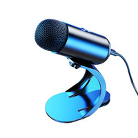Microphone à condensateur professionnel pour ordinateur, microphone filaire pour enregistrement en studio, Skype