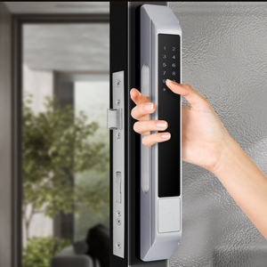 Cả hai bên ttlock hoàn toàn tự động khóa vân tay hoàn toàn tự động bị hỏng nhôm Khóa vân tay hai mặt - Product Image 5