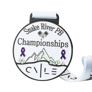 Medallas creativas personalizadas para adultos y niños, medalla de esmalte suave de Winner Sport Championship 1st Place, muestra gratis - Product Image 3