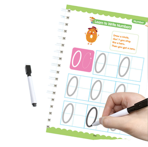 Cahiers Magiques Réutilisables Personnalisables pour Enfants : Apprentissage de l'Alphabet, des Mots et de la Calligraphie – Cahiers d'Exercices Éducatifs pour l'Entraînement - Product Image 1