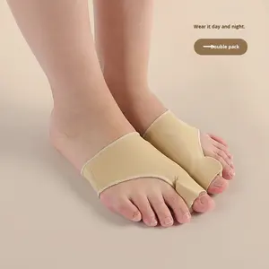 Corrector de <span class=keywords><strong>Juanetes</strong></span> de Nylon <span class=keywords><strong>para</strong></span> Hombres y Mujeres, Separador de Dedos Grandes y Superpuestos, Almohadilla de Corrección Ortopédica, Dispositivo de Ortodoncia - Product Image 3