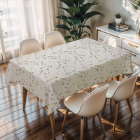 Nappe rectangulaire en PVC estampée or RNPT, élégante housse de table pour banquet de mariage