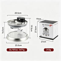 Fontaine à eau pour animaux de compagnie sans fil à induction en acier inoxydable 304, distributeur d'eau rechargeable de grande capacité pour chats et chiens