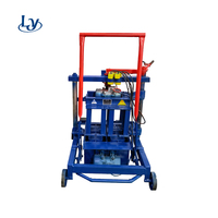 Petite machine mobile automatique de fabrication de briques en béton cellulaire autoclavé, sans cuisson, pour blocs creux et pavés