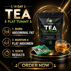 Tè Detox Dimagrante 100% Erbe del Prof. Ding, Tè Brucia Grassi per Perdita di Peso, Tè Dietetico alle Erbe per <span class=keywords><strong>Pancia</strong></span> Piatta <span class=keywords><strong>in</strong></span> 14 Giorni - Product Image 1